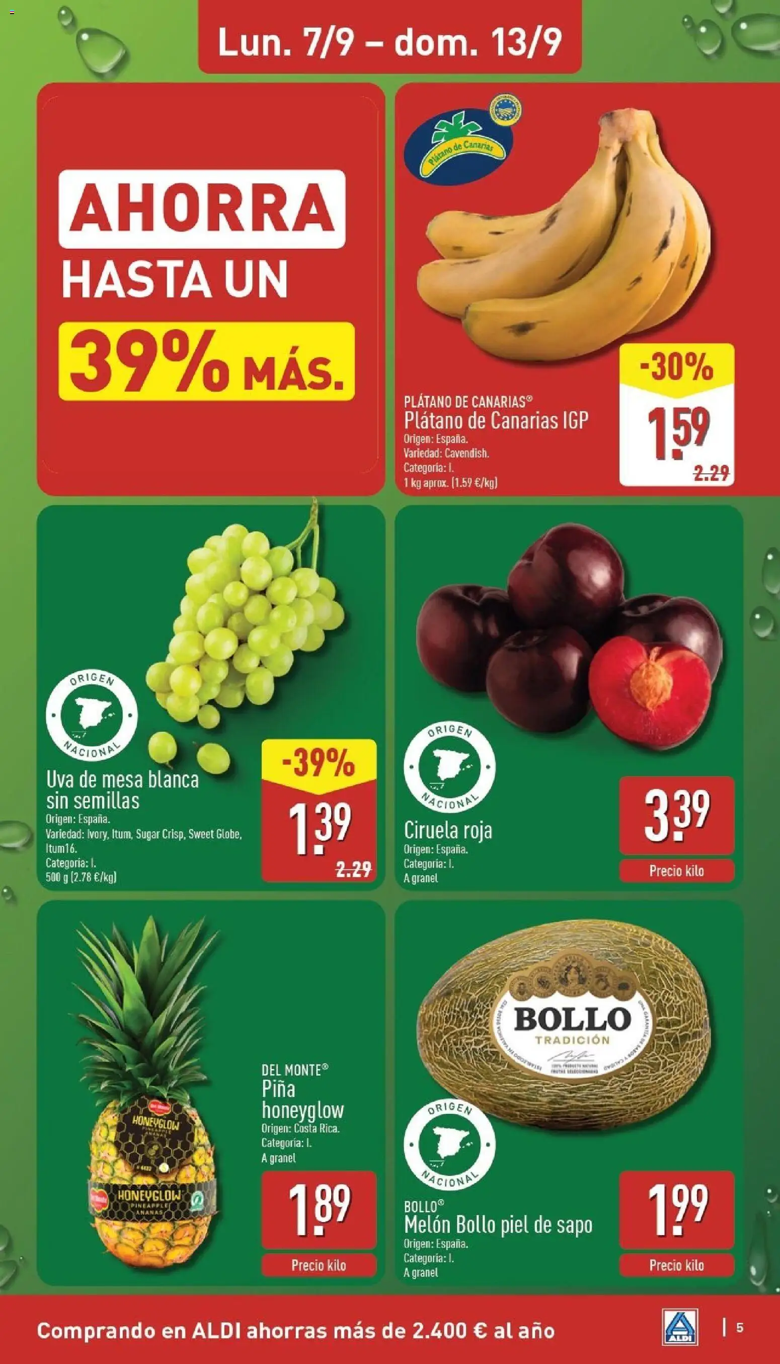 Aldi folleto Península │ válido desde el 07/09/2026 | Página: 5