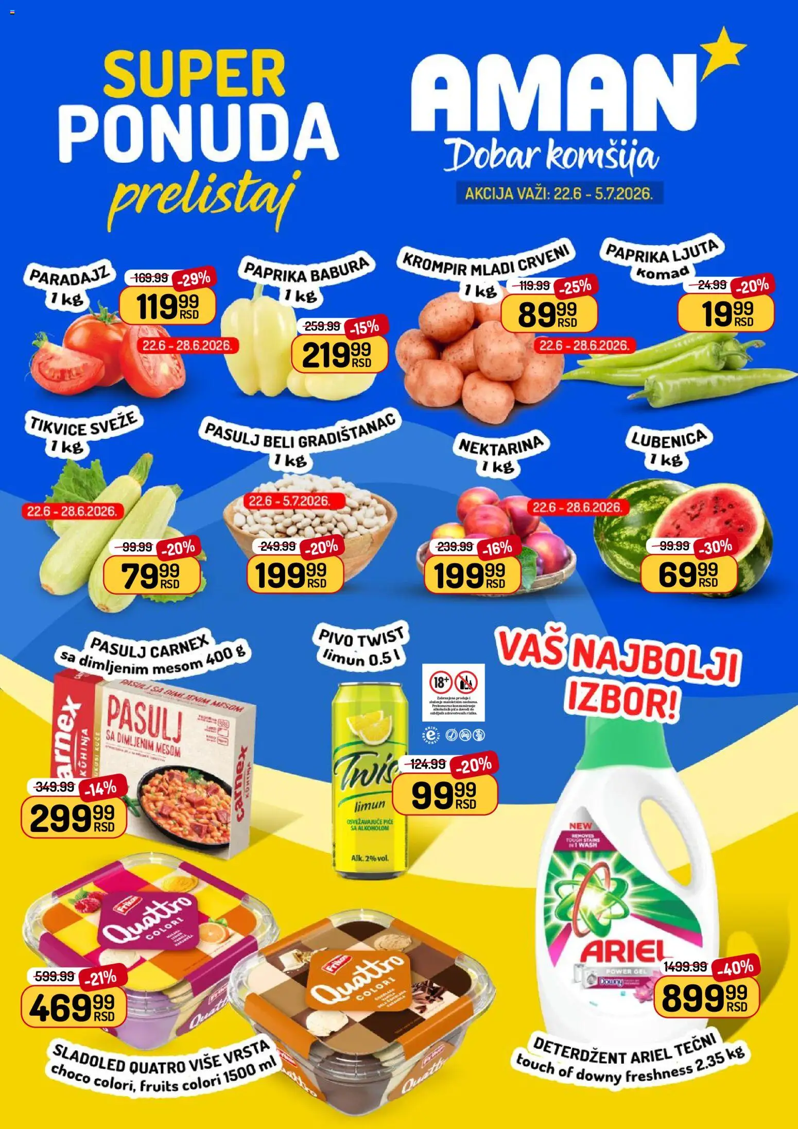 Aman katalog - važi od 22.06.2026 | Strana: 1