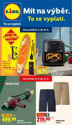 Náhled letáku Lidl leták - Spotřební zboží od 08.06.2026