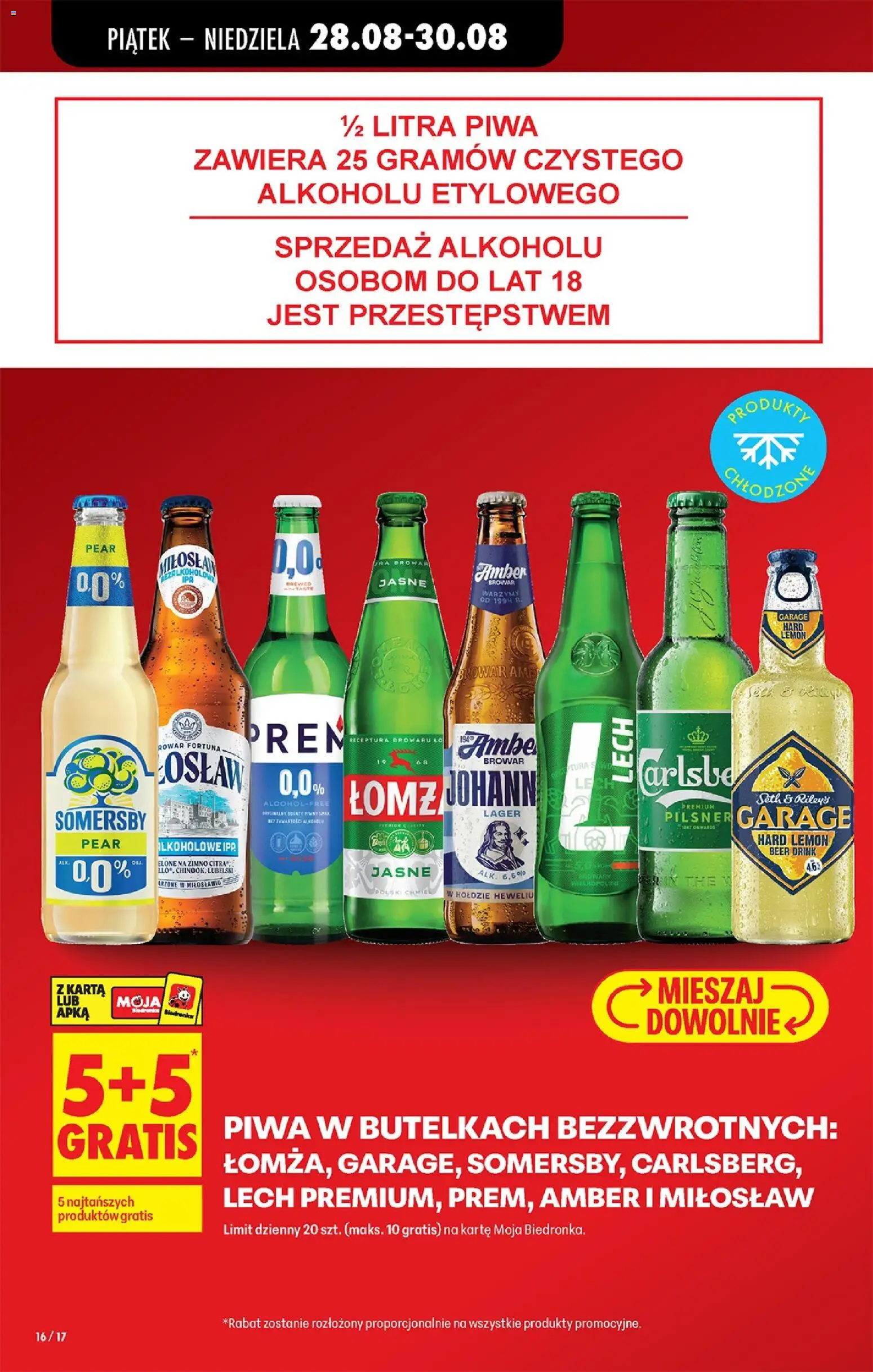 Biedronka Polsko leták - Codziennie niskie ceny od 27.08.2026 | Strana: 20 | Produkty: Pilsner