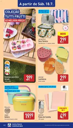 Pré-visualização Aldi folheto válido de 13/07/2026 | Página: 34 | Produtos: Algodão, Gelado