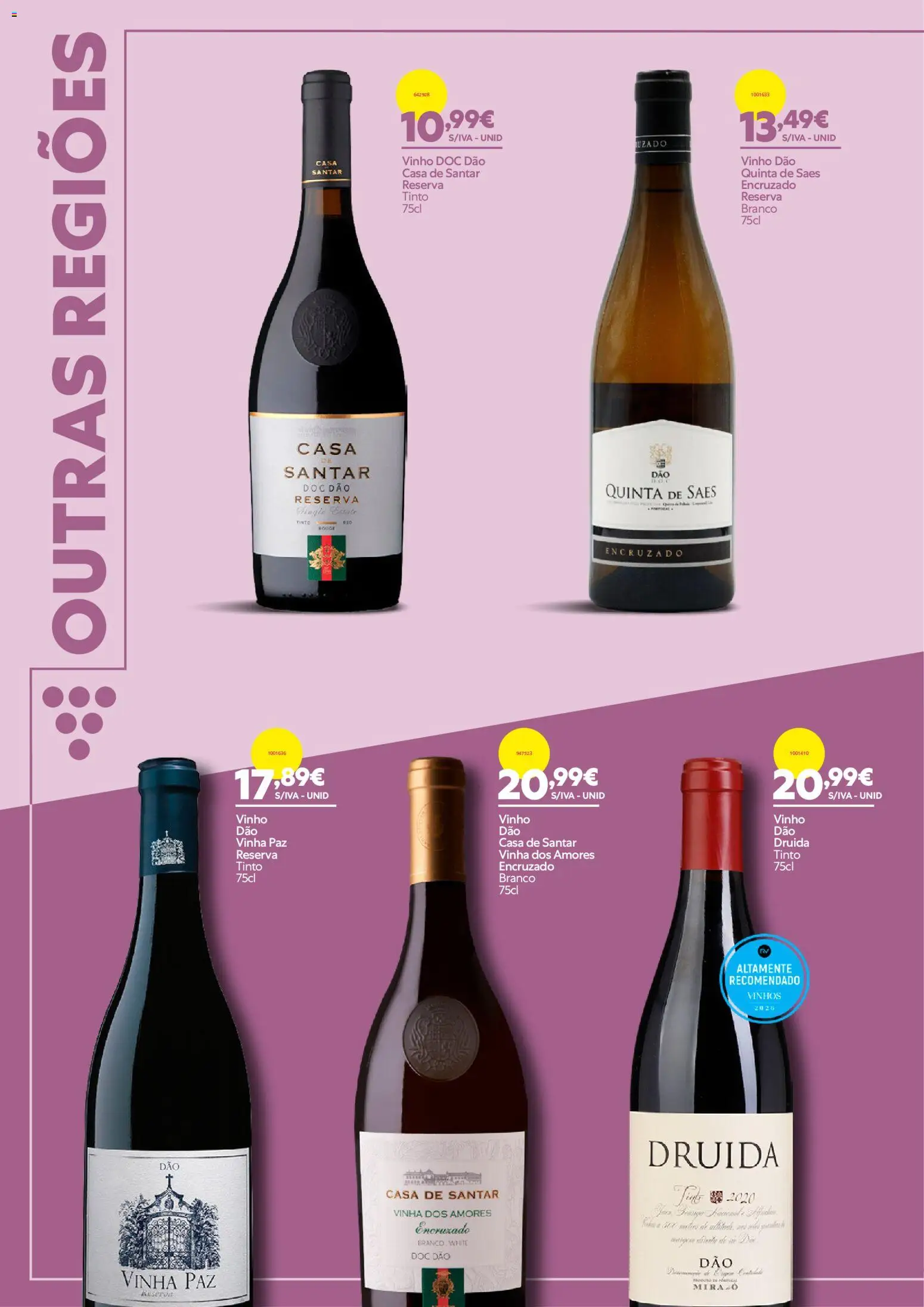 Recheio - Novo Catálogo de Vinhos │ válido de 03/09/2026 | Página: 40 | Produtos: Vinho