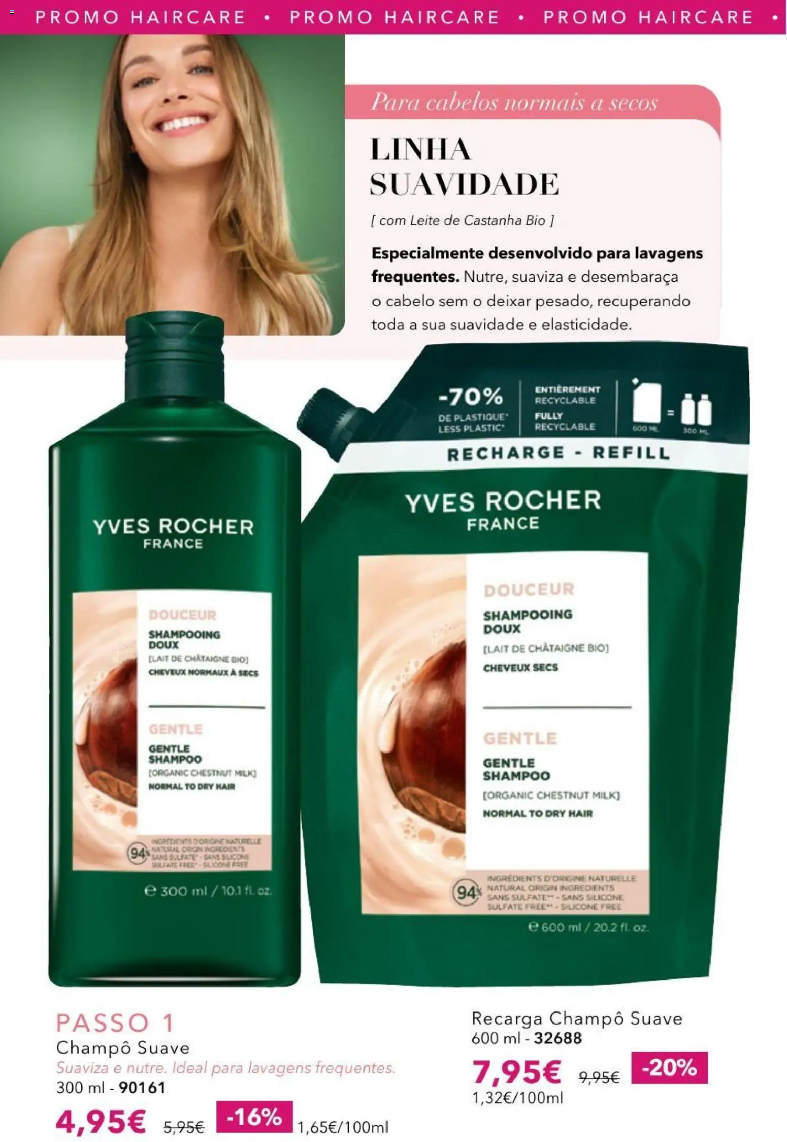 Yves Rocher catálogo 11 │ válido de 27/08/2026 | Página: 16 | Produtos: Champô, Shampoo, Leite