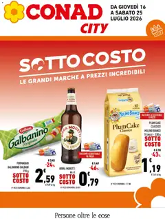 Anteprima del volantino Conad volantino City Campania valido a partire dal 16/07/2026