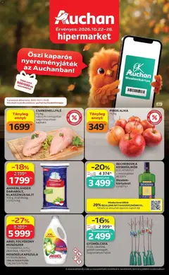 Auchan akciós újság Szolnok - amely érvényes a következő dátumtól: 2026.10.22.