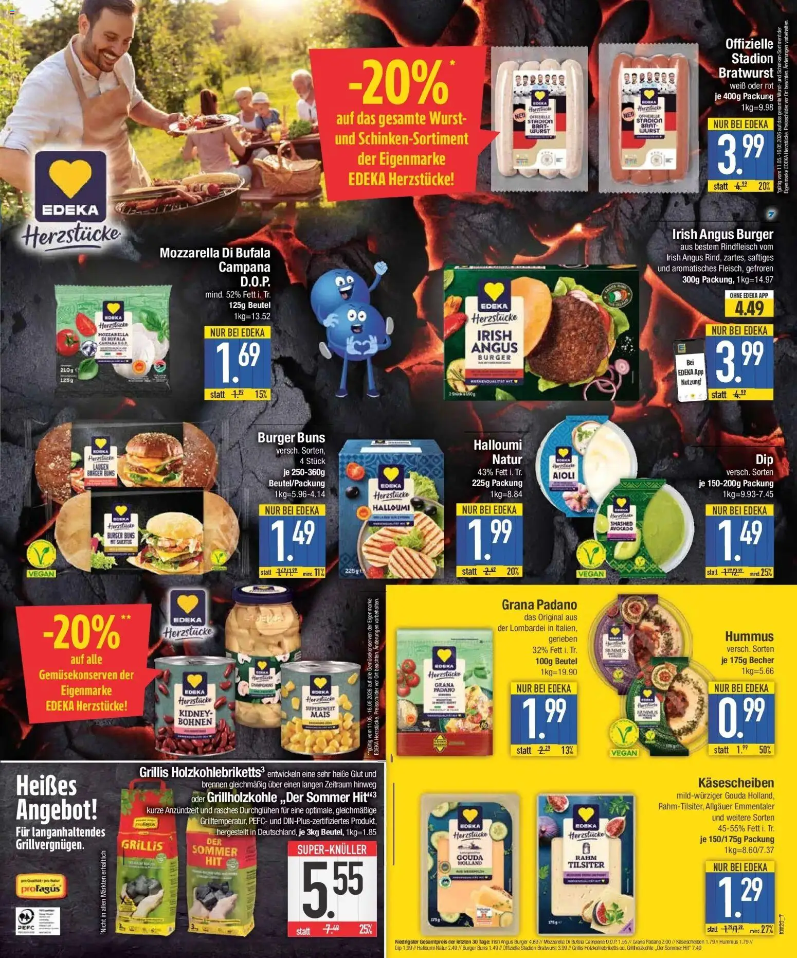 Edeka prospekt Niederwinkling	 – gültig ab 10.05.2026 | Seite: 7 | Produkte: Gouda, Burger, Avocado, Rindfleisch