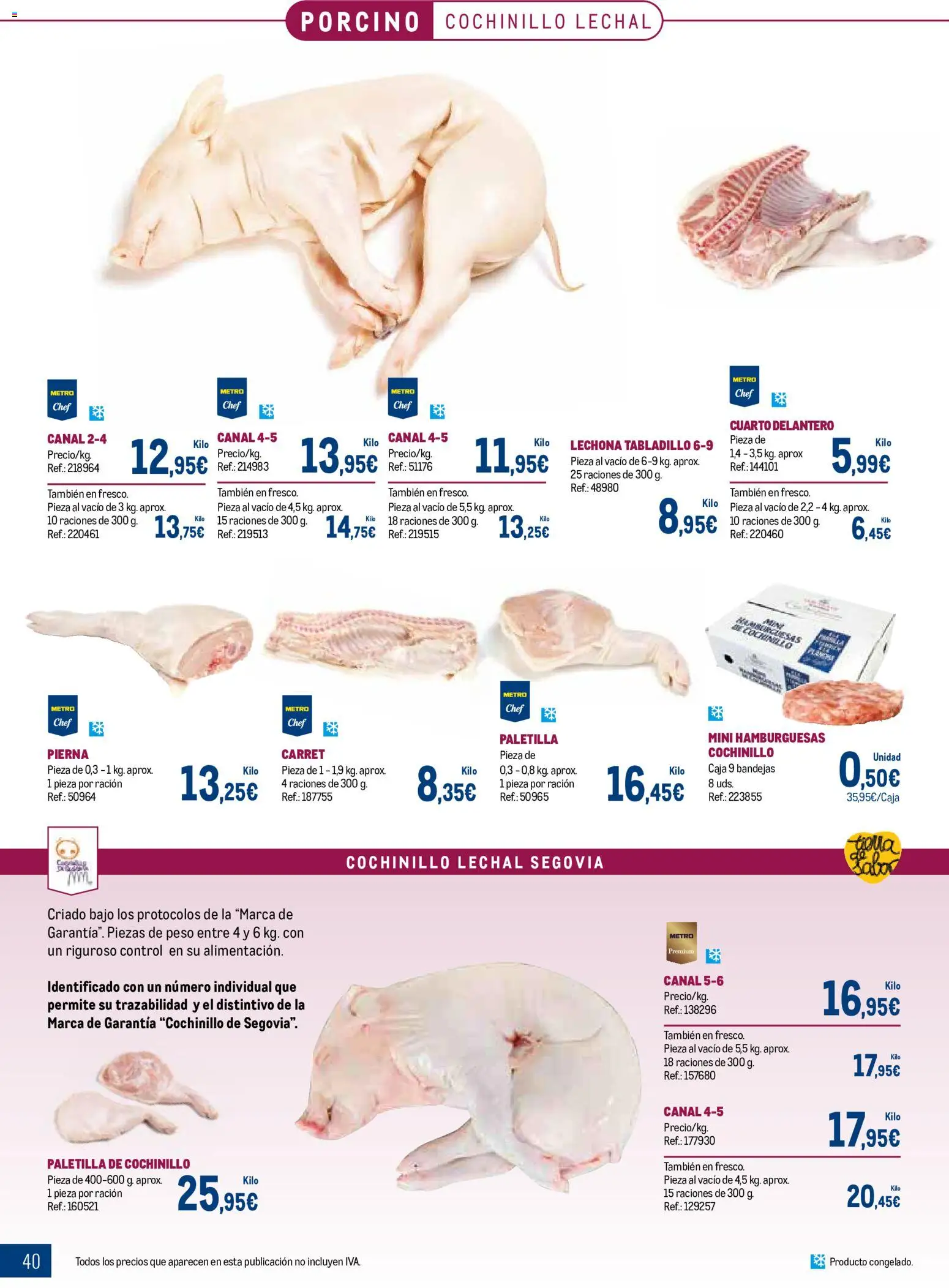 Makro Expertos en carnes │ válido desde el 07/09/2026 | Página: 40 | Productos: Peso, Caja