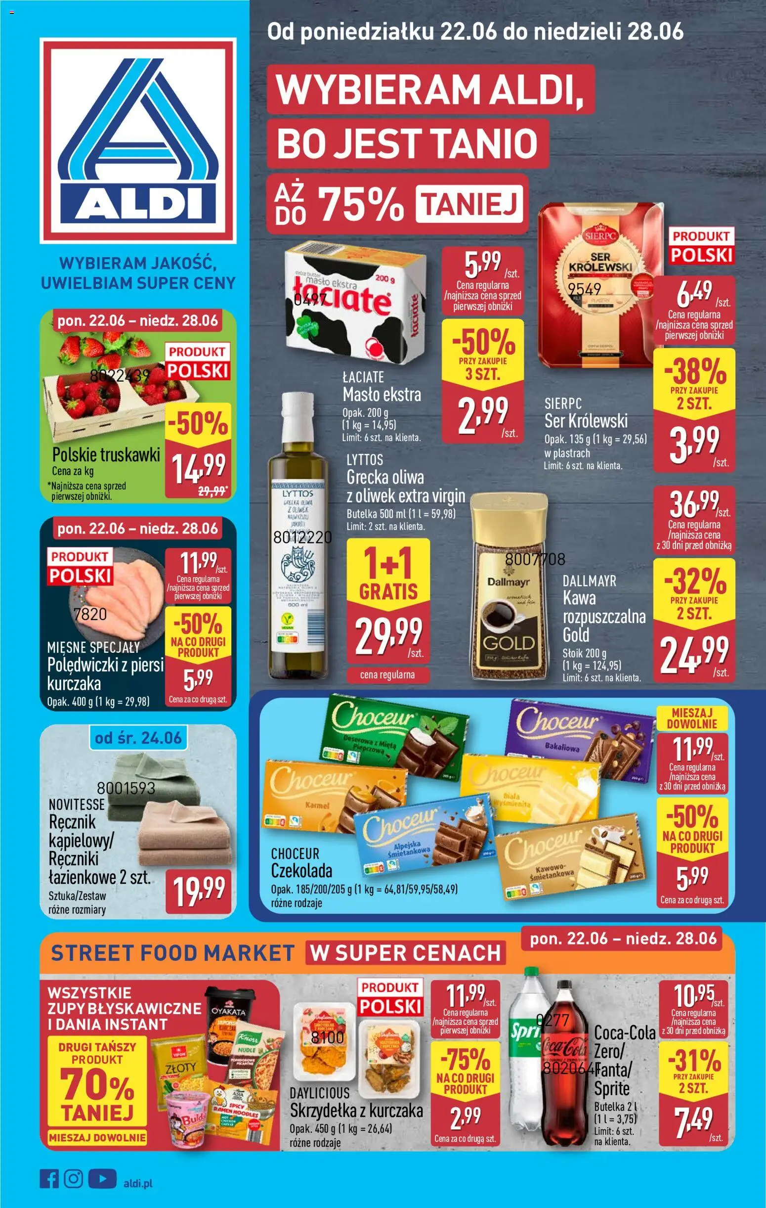Aldi Polsko leták od 22.06.2026 | Strana: 1