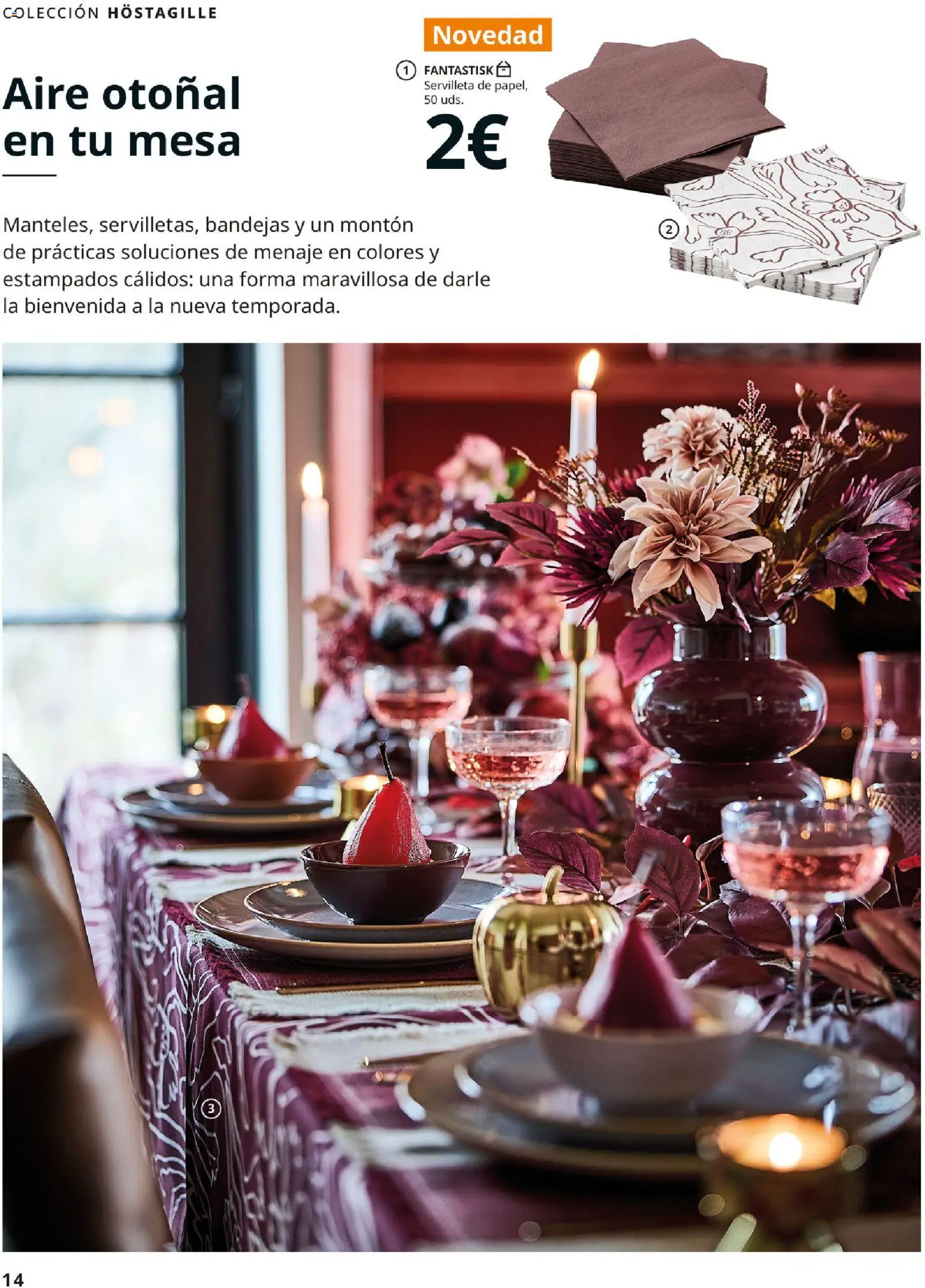 IKEA - Brochure colecciones │ válido desde el 25/08/2026 | Página: 14 | Productos: Mesa