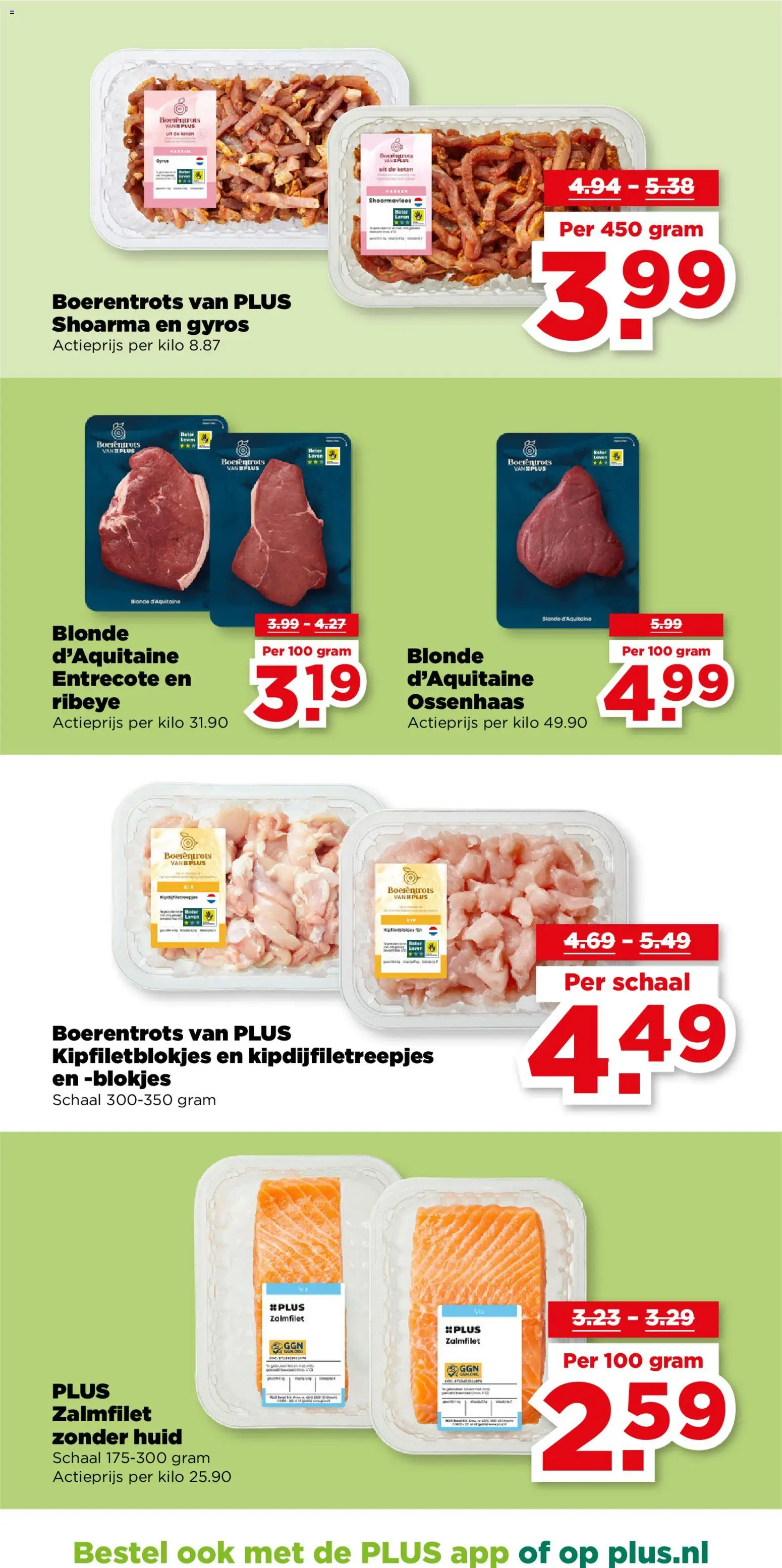 {H1} | Pagina: 9 | Producten: Schaal, Steak, Lapzselatin, Hollandi mártás