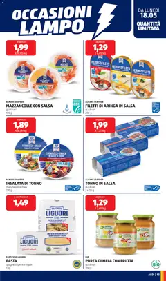 Anteprima del volantino MAZZANCOLLE CON SALSA, gusti vari 100 g valido a partire dal 18.05.2026 | Pagina: 15