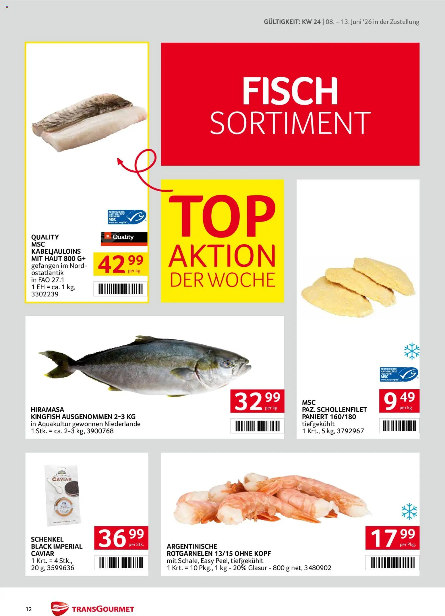 Transgourmet Zustellaktion gültig ab 08.06.2026 | Seite: 12