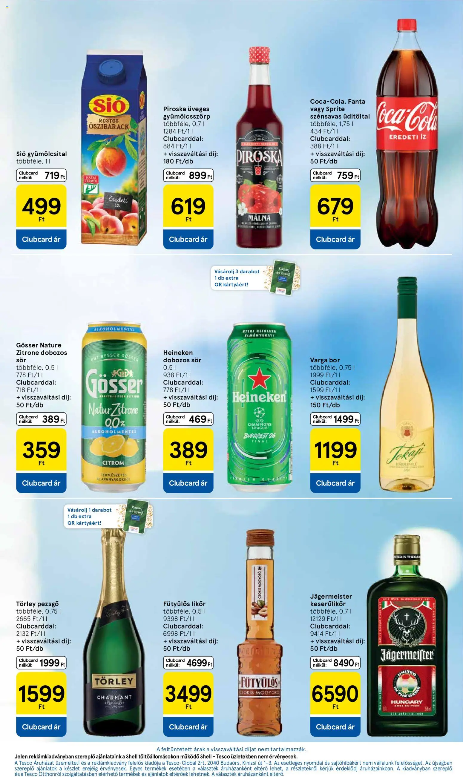 Tesco akciós ujság - amely érvényes a következő dátumtól: 25.06.2026 | Oldal: 5