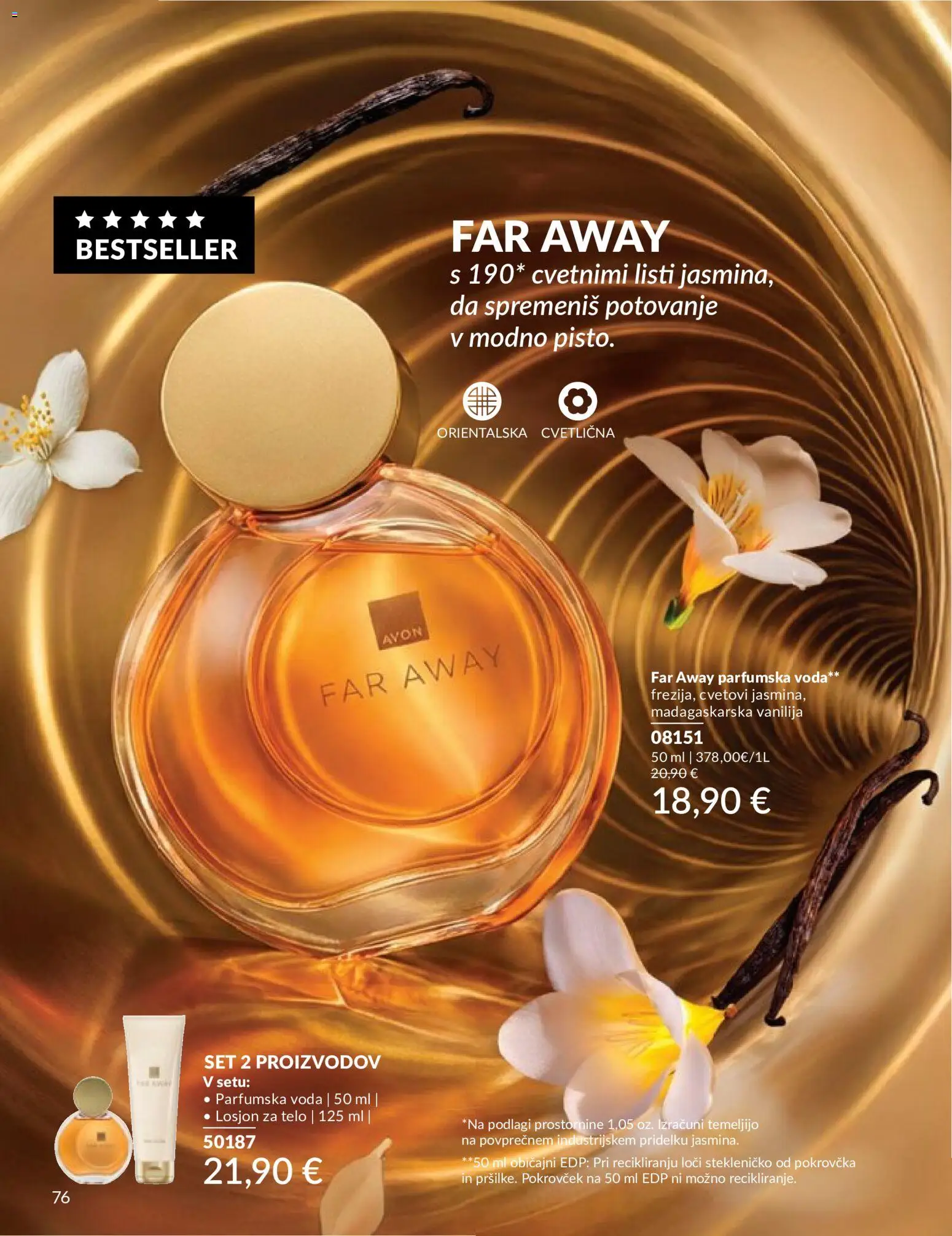 Novi Avon katalog ponudbe – veljaven od 01.06.2026 | Stran: 76 | Izdelki: Voda, Parfumska voda