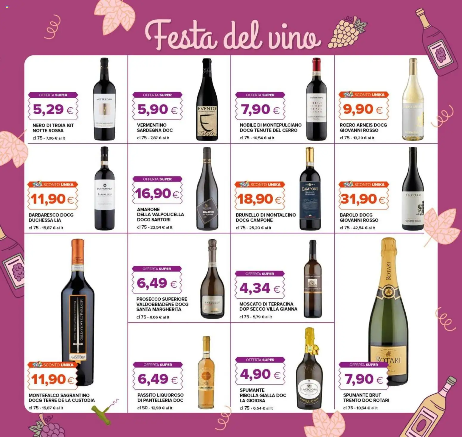 Volantino Tigre del 22/10/2026 | Pagina: 21 | Prodotti: Prosecco, Vino, Spumante