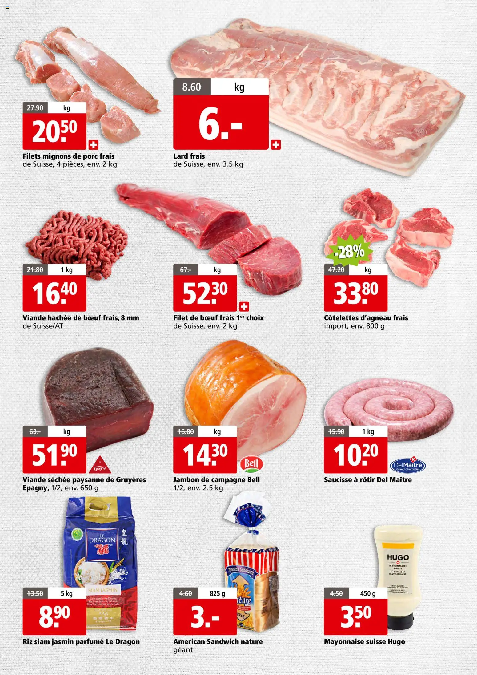 Aligro aktionen Business Chavannes, Matran, Genève, Sion – gültig ab 28.09.2026 | Seite: 3 | Produkte: Mayonnaise