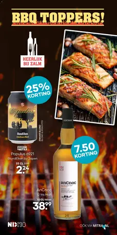 Mitra folder - Voorbeeld van een folder van Mitra, geldig van 20-07-2026 | Pagina: 5 | Producten: Zalm, Whisky