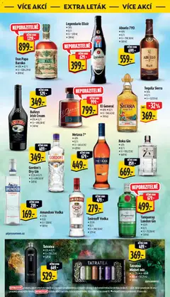 Náhled letáku Albert leták - Hypermarket od 22.07.2026 | Strana: 42 | Produkty: Tequila, Don Papa Baroko, Legendario, Baileys