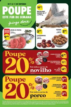 Pré-visualização Pingo Doce Poupe este Fim de Semana Madeira válido de 09/10/2026