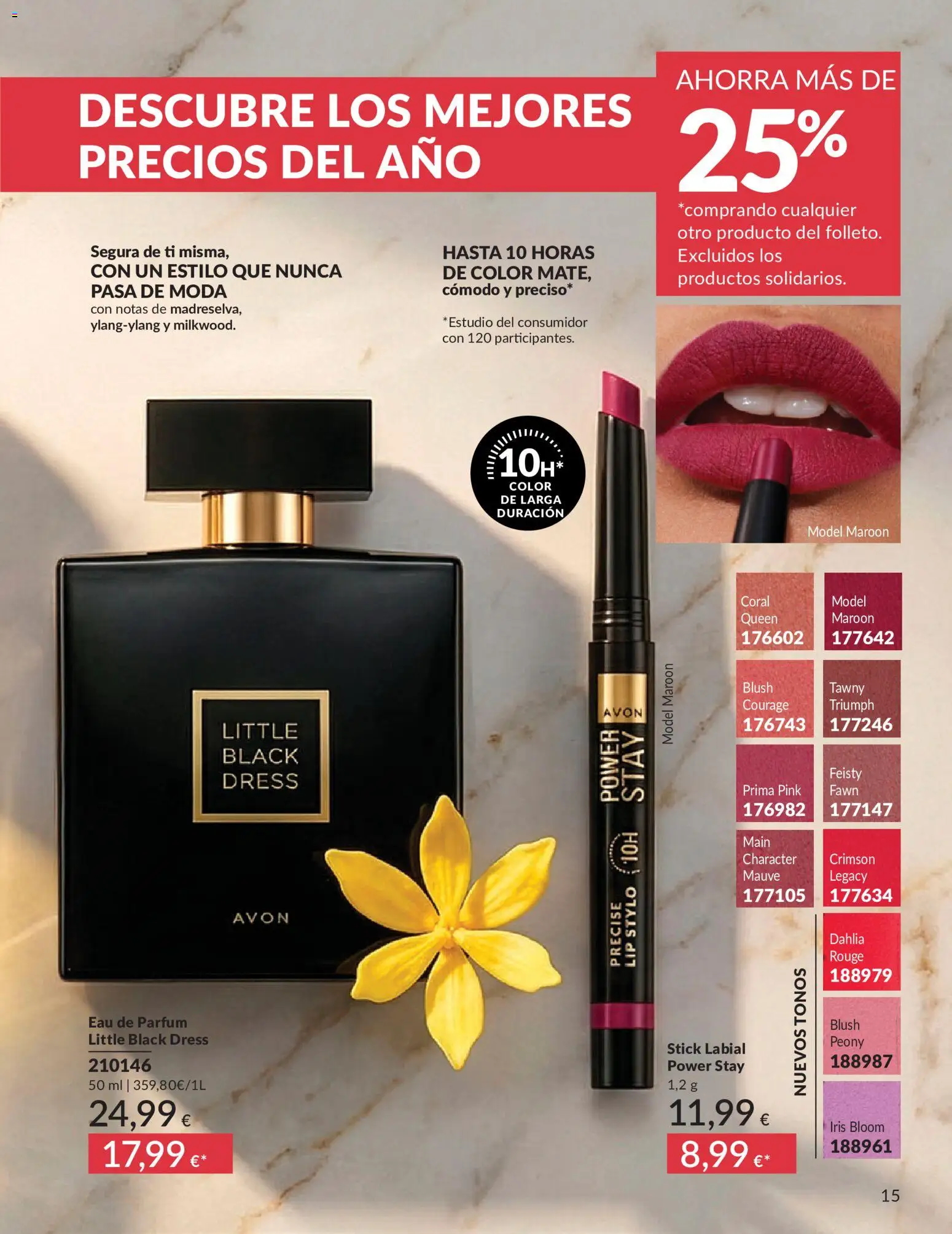 Catálogo AVON campaña 6 │ válido desde el 01.06.2026 | Página: 15 | Productos: Perfume, Eau de parfum