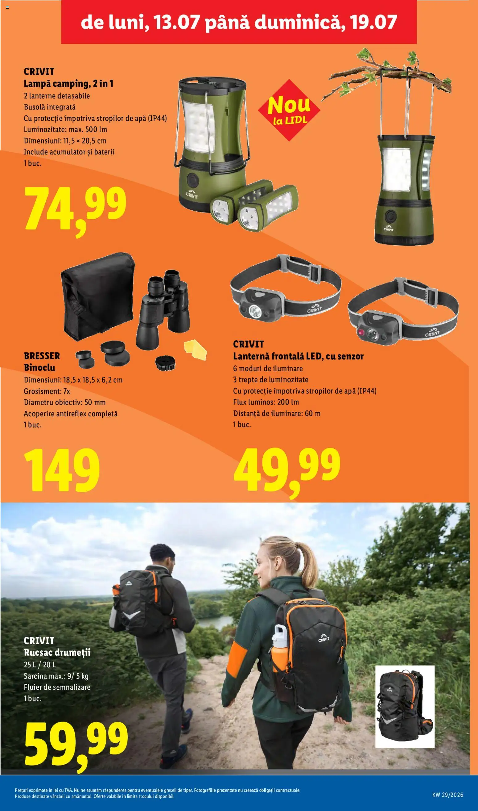 Noul catalog Lidl – valabil de la 13.07.2026 | Pagină: 47