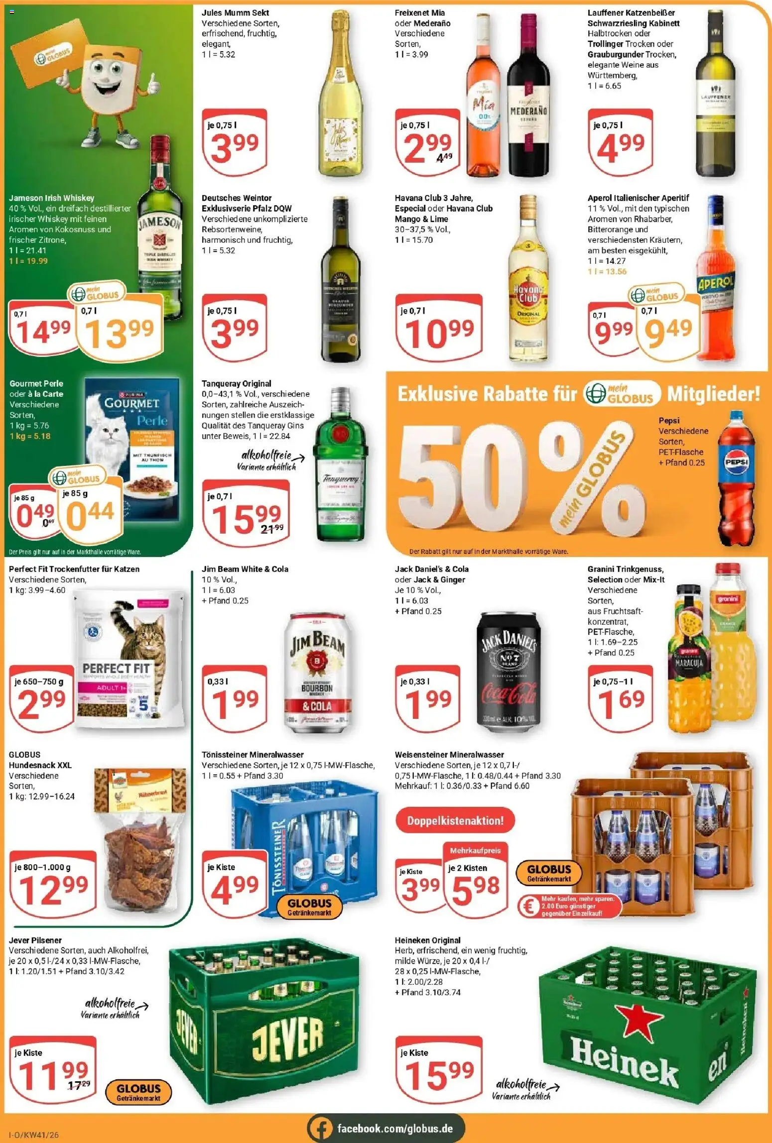 Globus Prospekt Idar-Oberstein (ab 05.10.2026) » Angebote online | Seite: 5 | Produkte: Freixenet, Sekt, Jameson, Bourbon