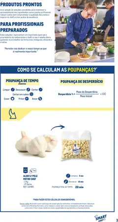 Pré-visualização Makro Especial Smart Chef válido de 24/07/2026 | Página: 3 | Produtos: Pratos, Ingredientes, Alho