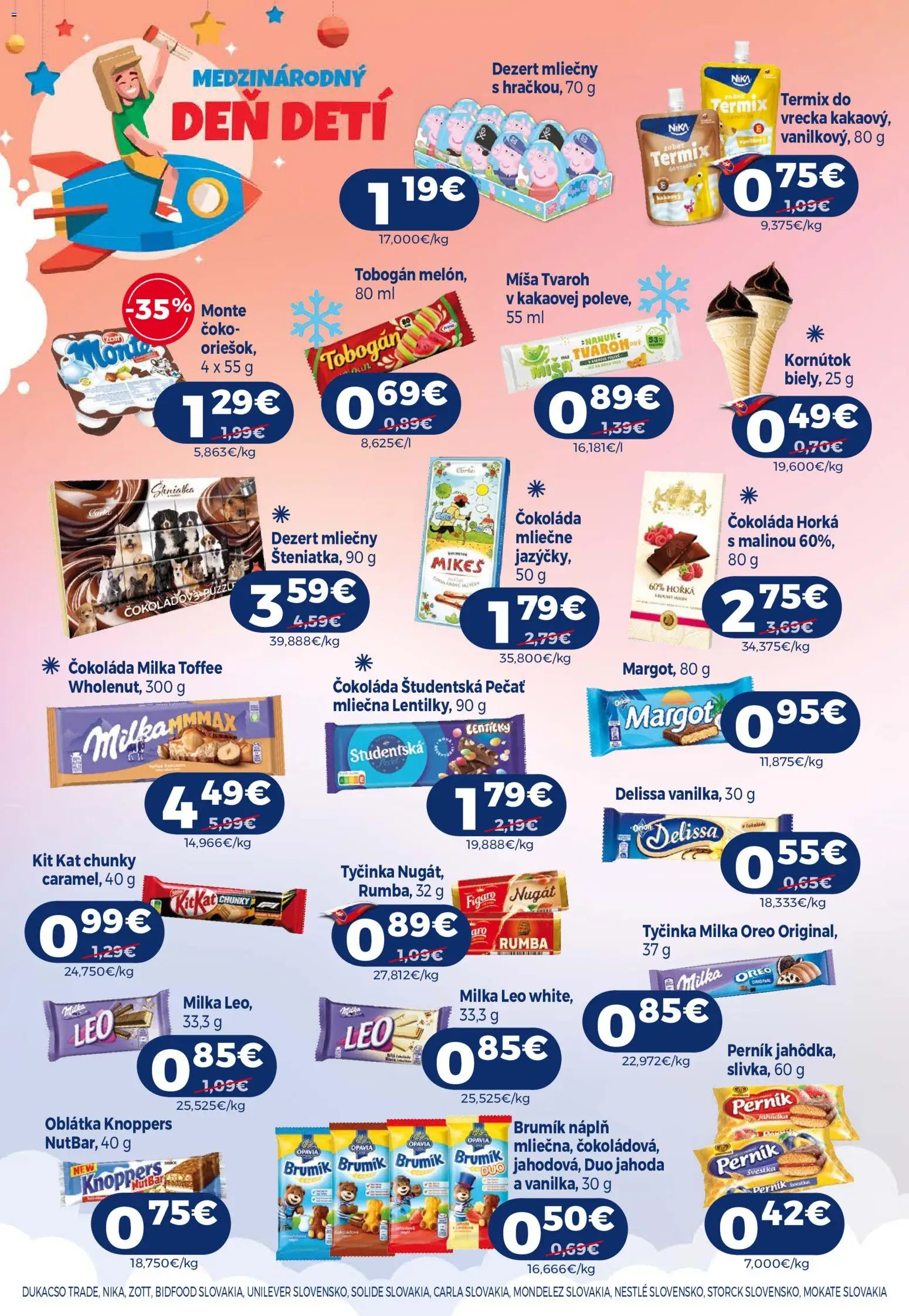 Nové Milk Agro akcie – leták je platný od 27.05.2026 | Strana: 8 | Produkty: Puzzle, Caro, Tvaroh, Milka