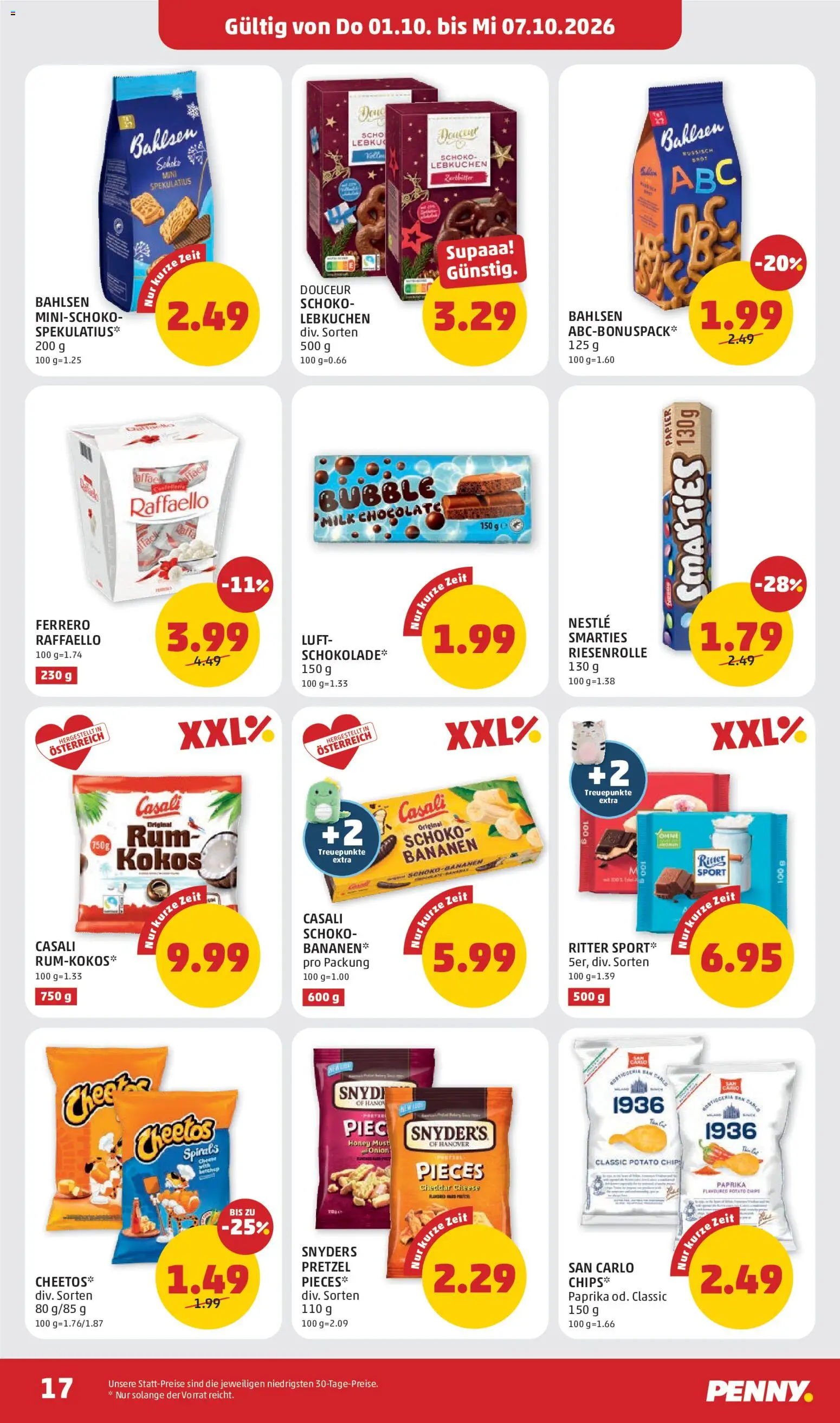 Penny Markt - Flugblatt gültig ab 01.10.2026 | Seite: 17