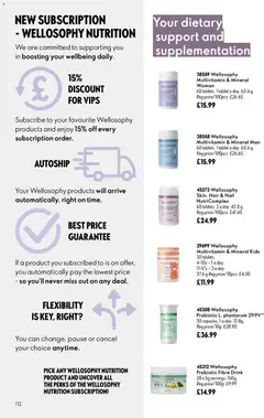 Preview of Oriflame - Offers valid from 08/07/2026 | Page: 112