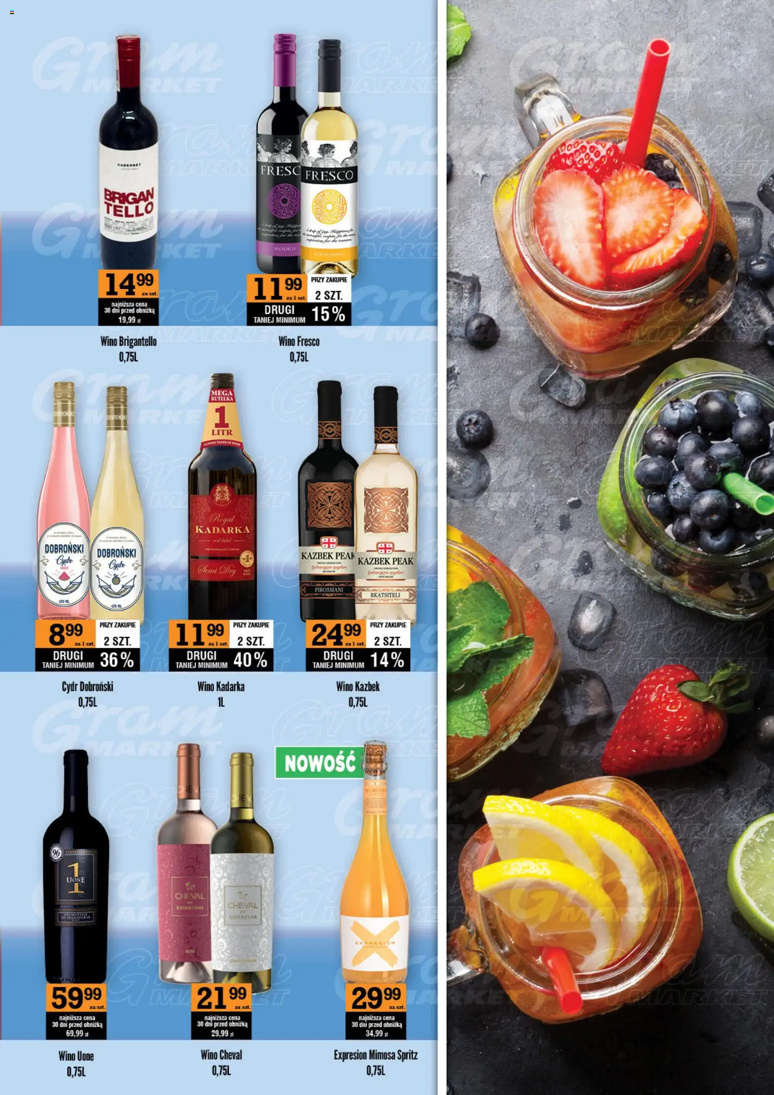 Gram Market gazetka - Barek od 01.08.2026 | Strona: 5 | Produkty: Kadarka wino, Cydr, Wino Kadarka, Wino