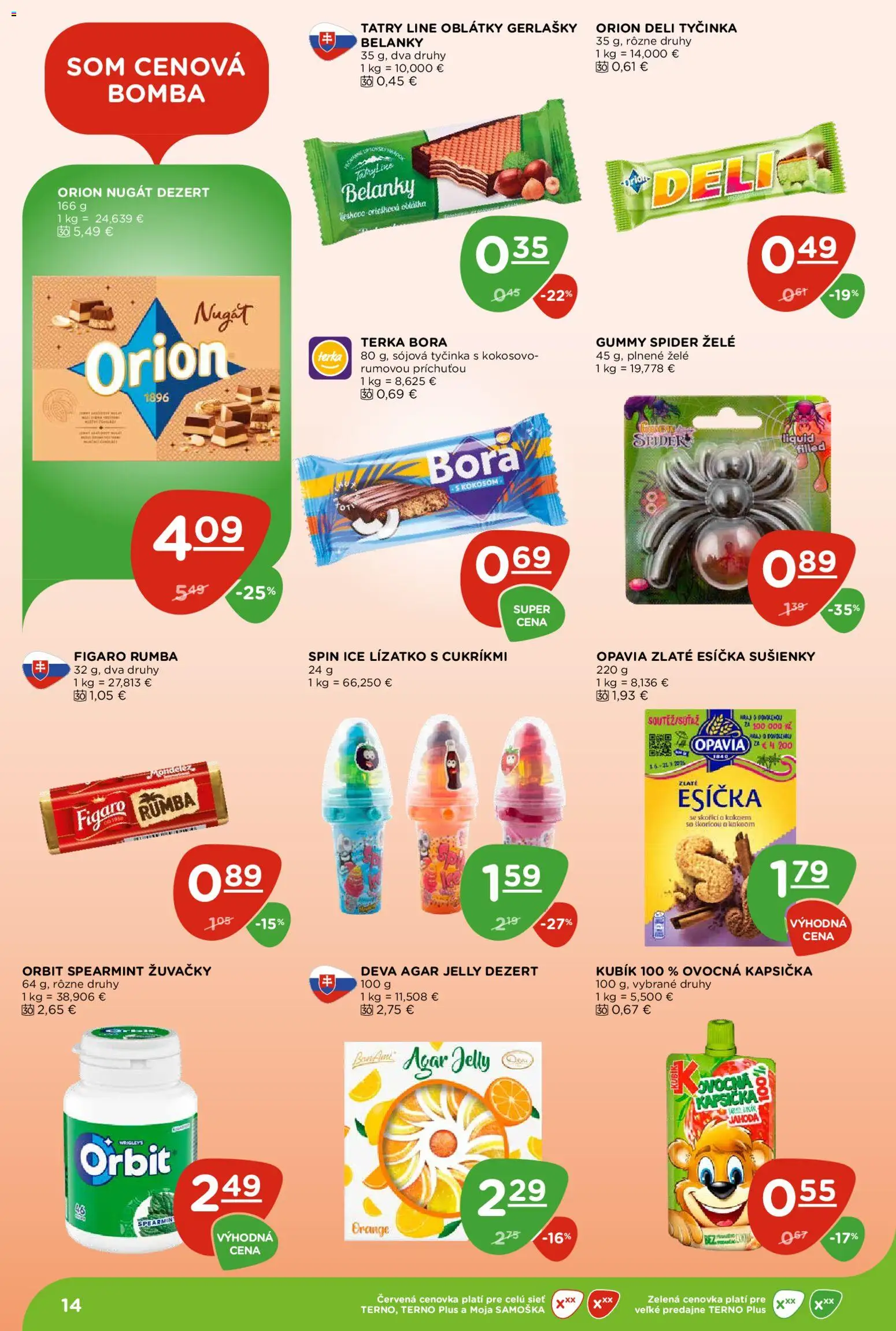 Nové Terno akcie – leták je platný od 25.06.2026 | Strana: 14