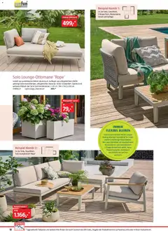 Bauhaus Freizeit im Garten ab 02.03.2026 gültig | Seite: 12 | Produkte: Ecksofa, Sessel