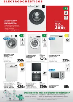Vista previa Hipercor catálogo válido desde el 06.05.2026 | Página: 44 | Productos: Té, Lavadora, Horno, Bandeja