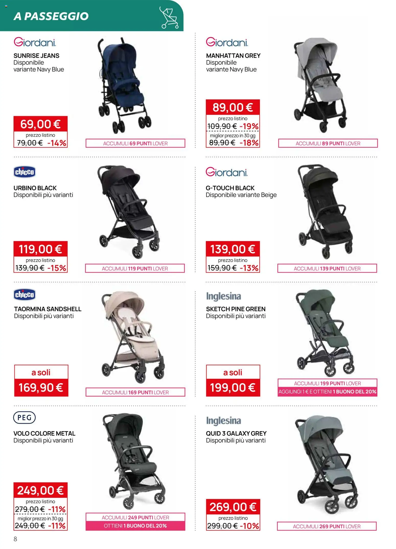 Volantino Prenatal del 12.03.2026 | Pagina: 8 | Prodotti: Jeans