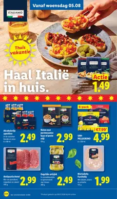 Lidl folder week 32 - Voorbeeld van een folder van Lidl, geldig van 03-08-2026 | Pagina: 16 | Producten: Kaas, Artisjok, Salami, Noten