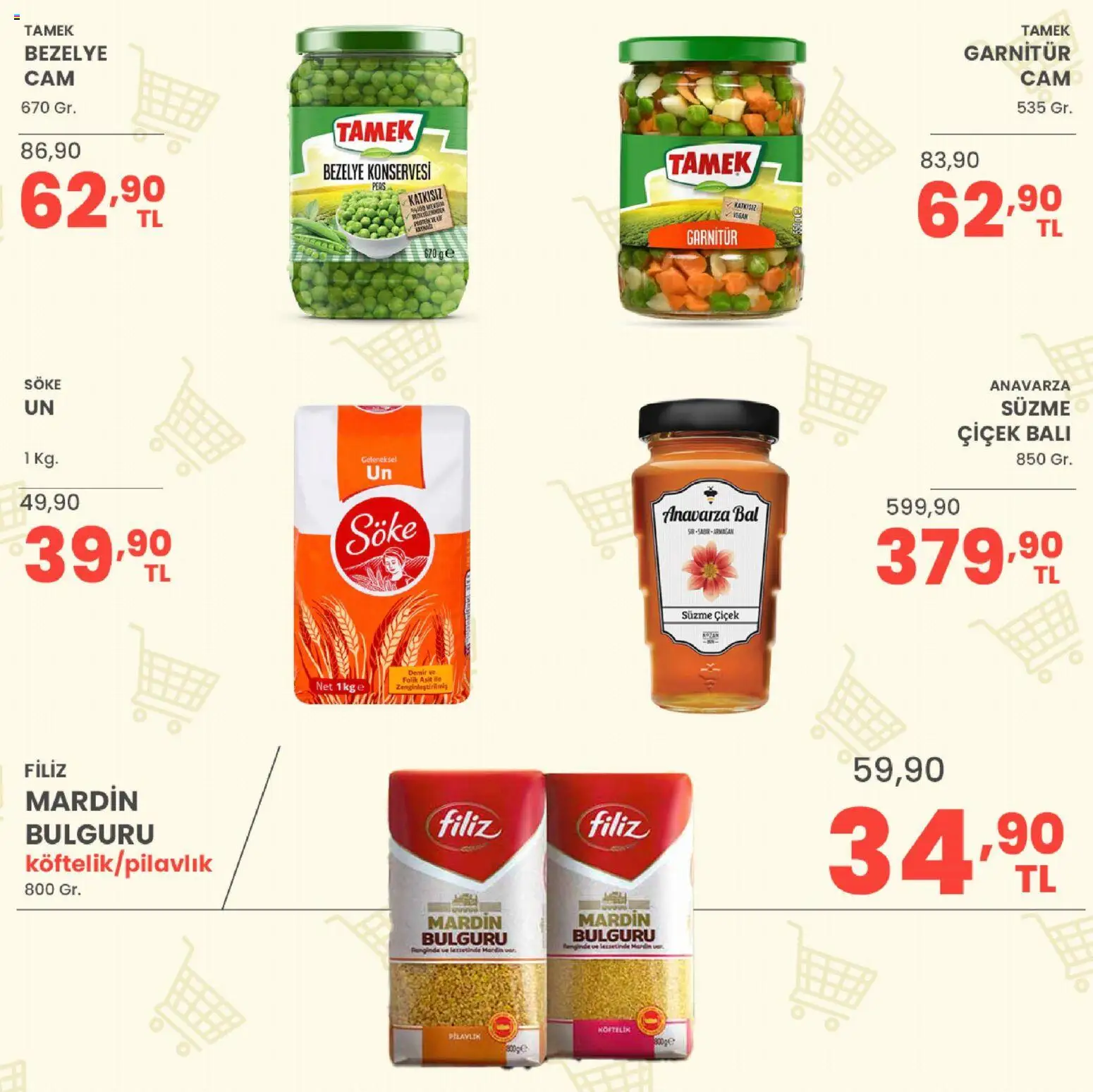 Sarıyer Katalog - 10 Temmuz 2026 tarihinden itibaren geçerlidir | Sayfa: 17 | Ürünler: Bezelye