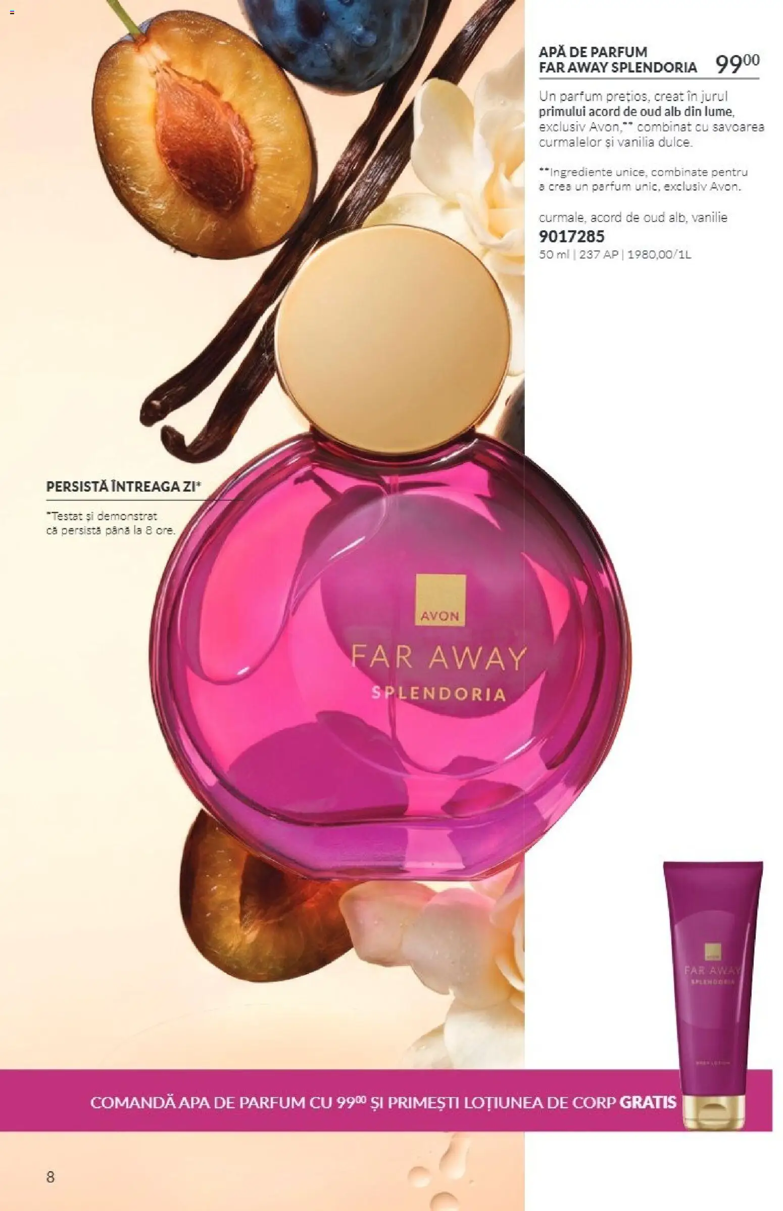Noul catalog Avon – valabil de la 01.10.2026 | Pagină: 8 | Produse: Apă de parfum, Parfum, Apă