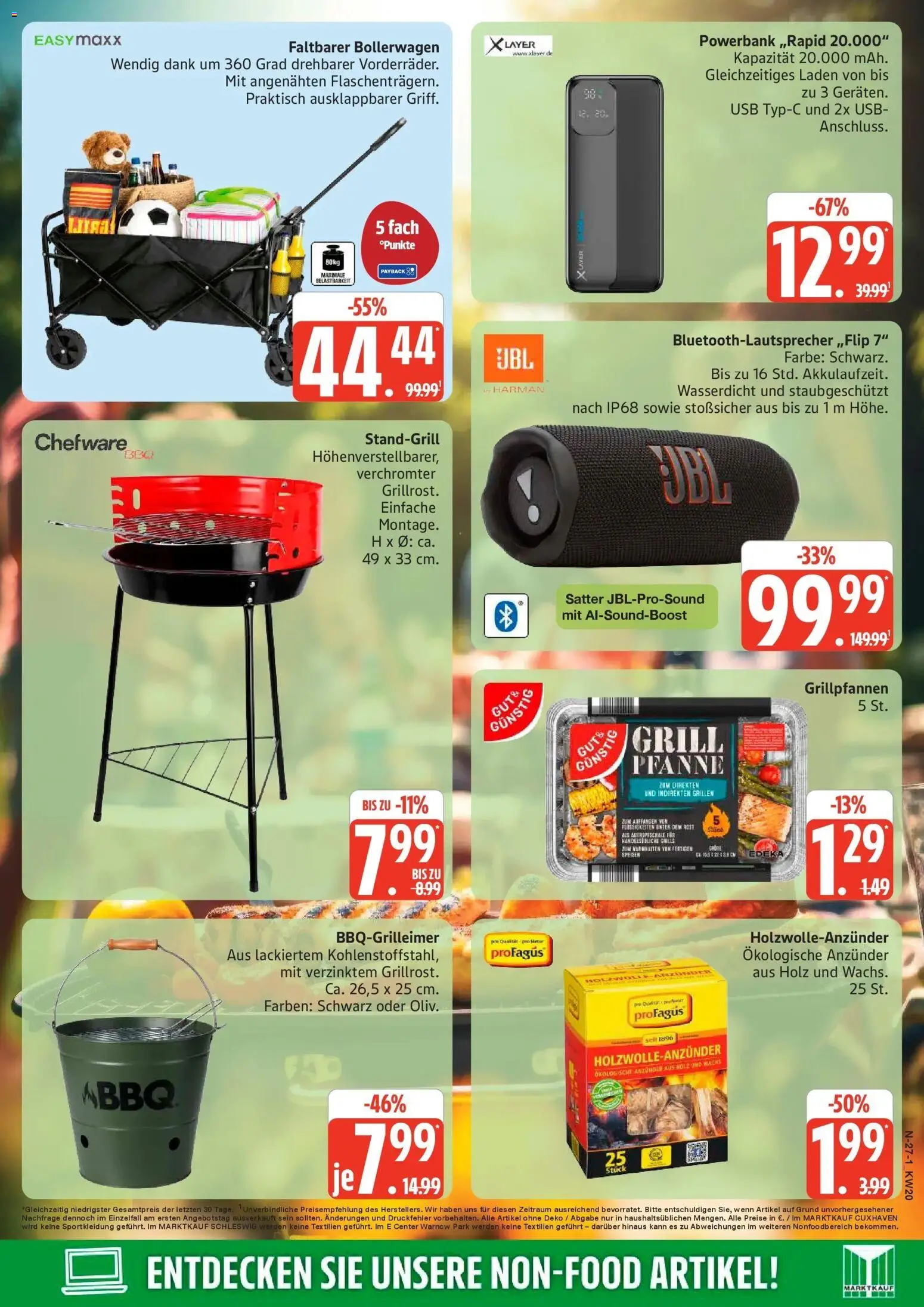 Marktkauf Prospekt Schleswig	 – gültig ab 10.05.2026 | Seite: 27 | Produkte: USB, Grill, Powerbank