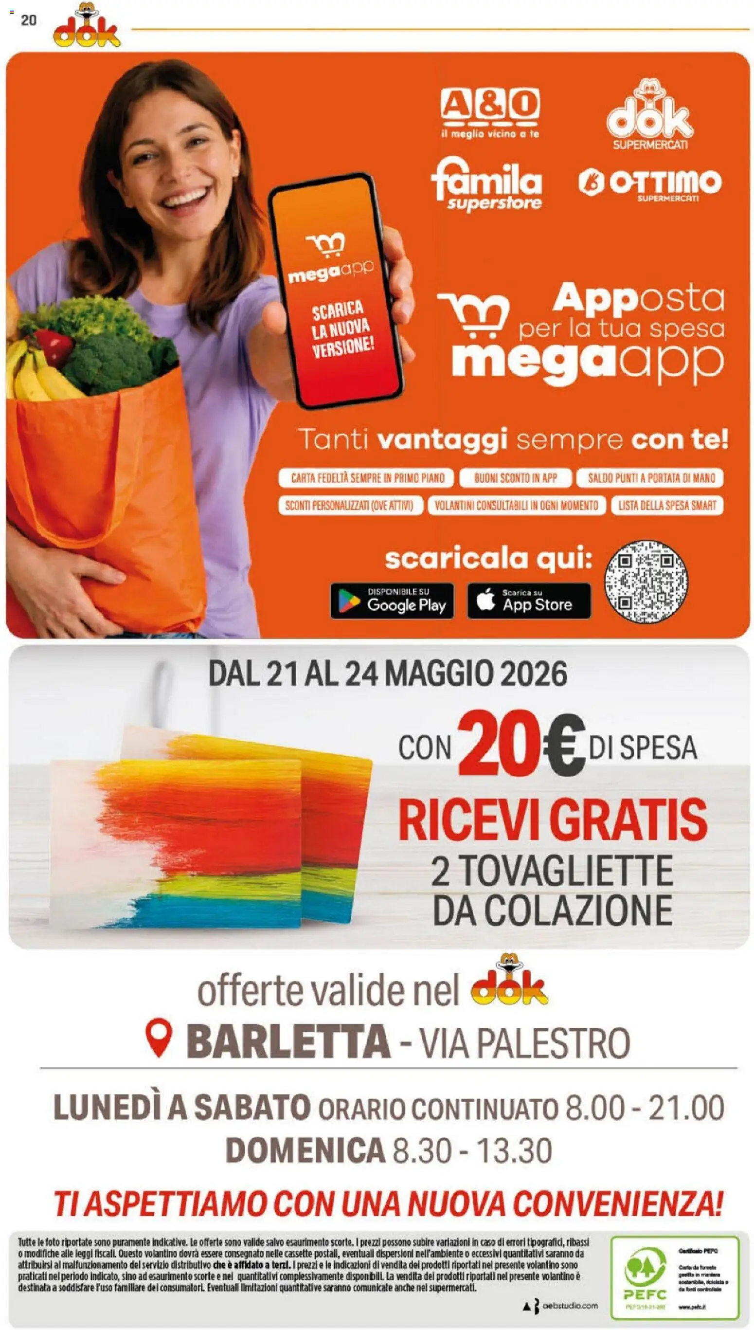 Volantino DOK del 21.05.2026 | Pagina: 20 | Prodotti: Tè, Tovagliette