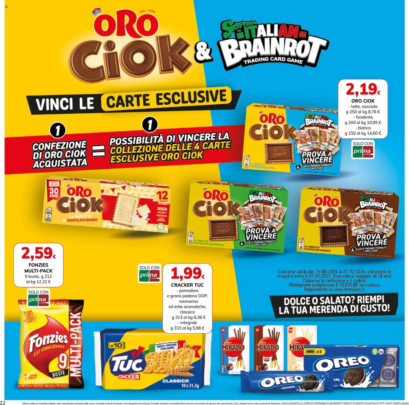 Volantino Basko del 03/09/2026 | Pagina: 22 | Prodotti: Cioccolato, Erbe, Cracker, Cioccolato bianco