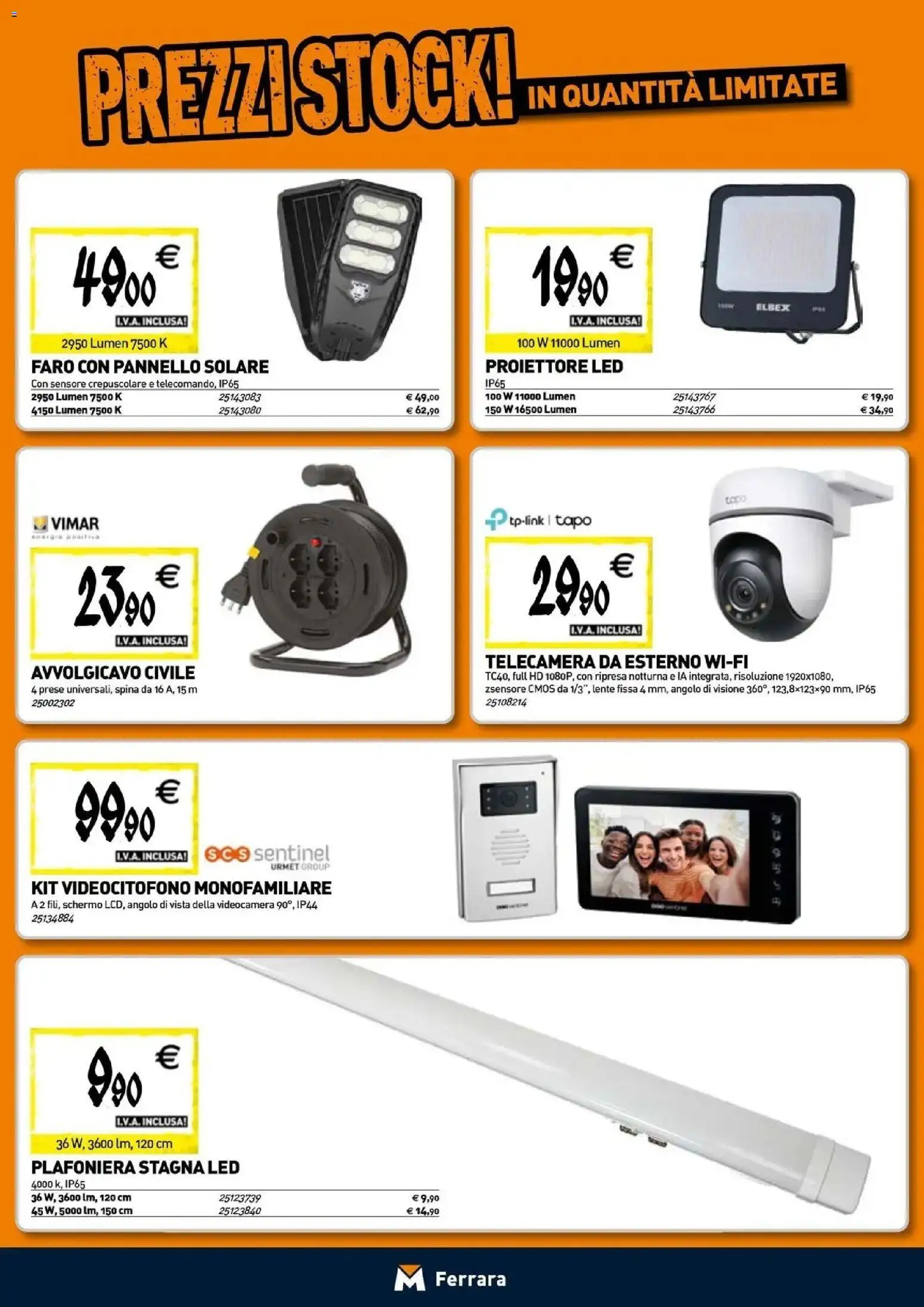 Volantino TECNOMAT del 29/10/2026 | Pagina: 10 | Prodotti: Schermo, Videocamera