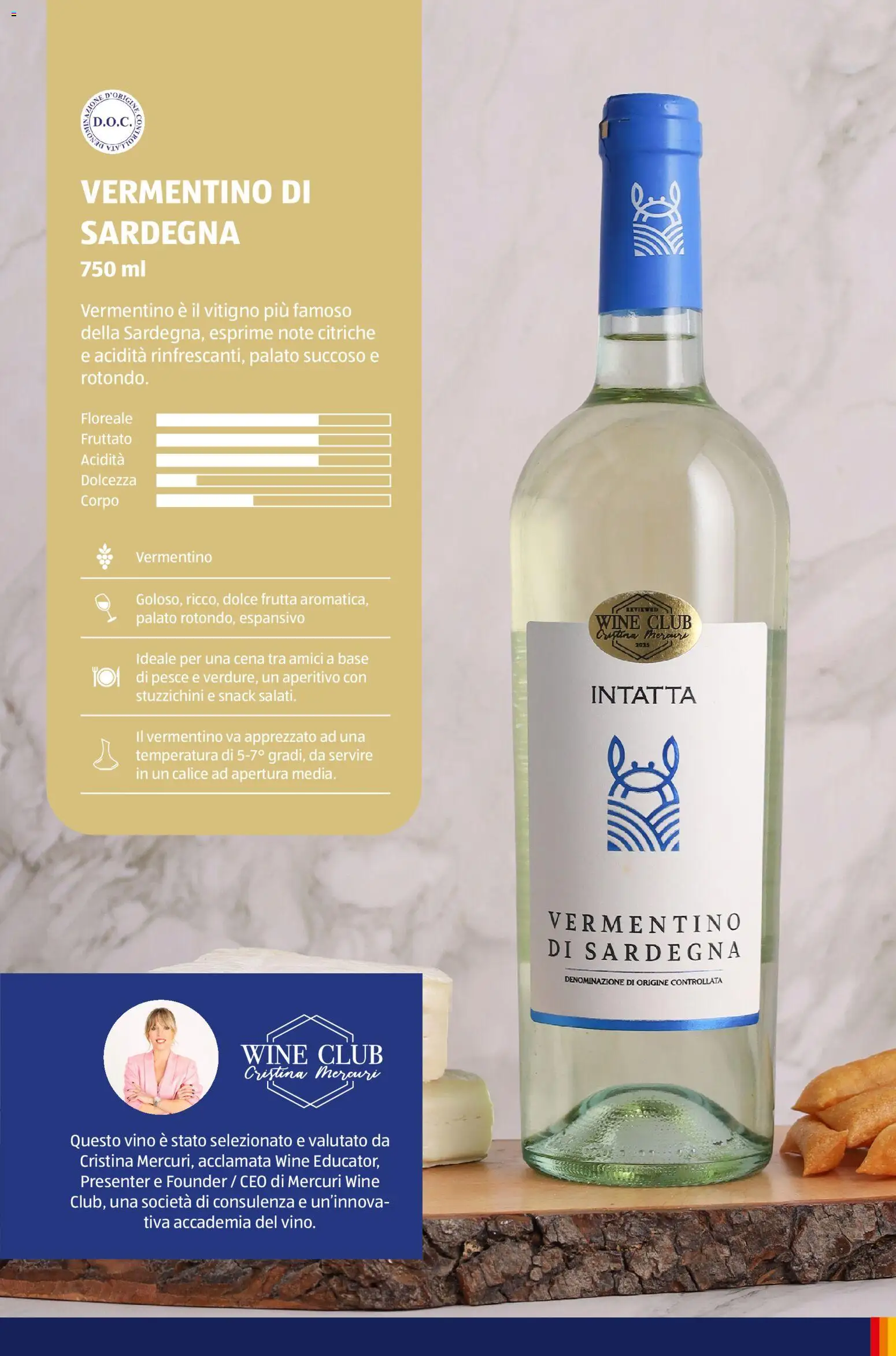 Volantino Aldi del 12/01/2026 | Pagina: 42 | Prodotti: Calice, Pesce, Vino, Dolcezza