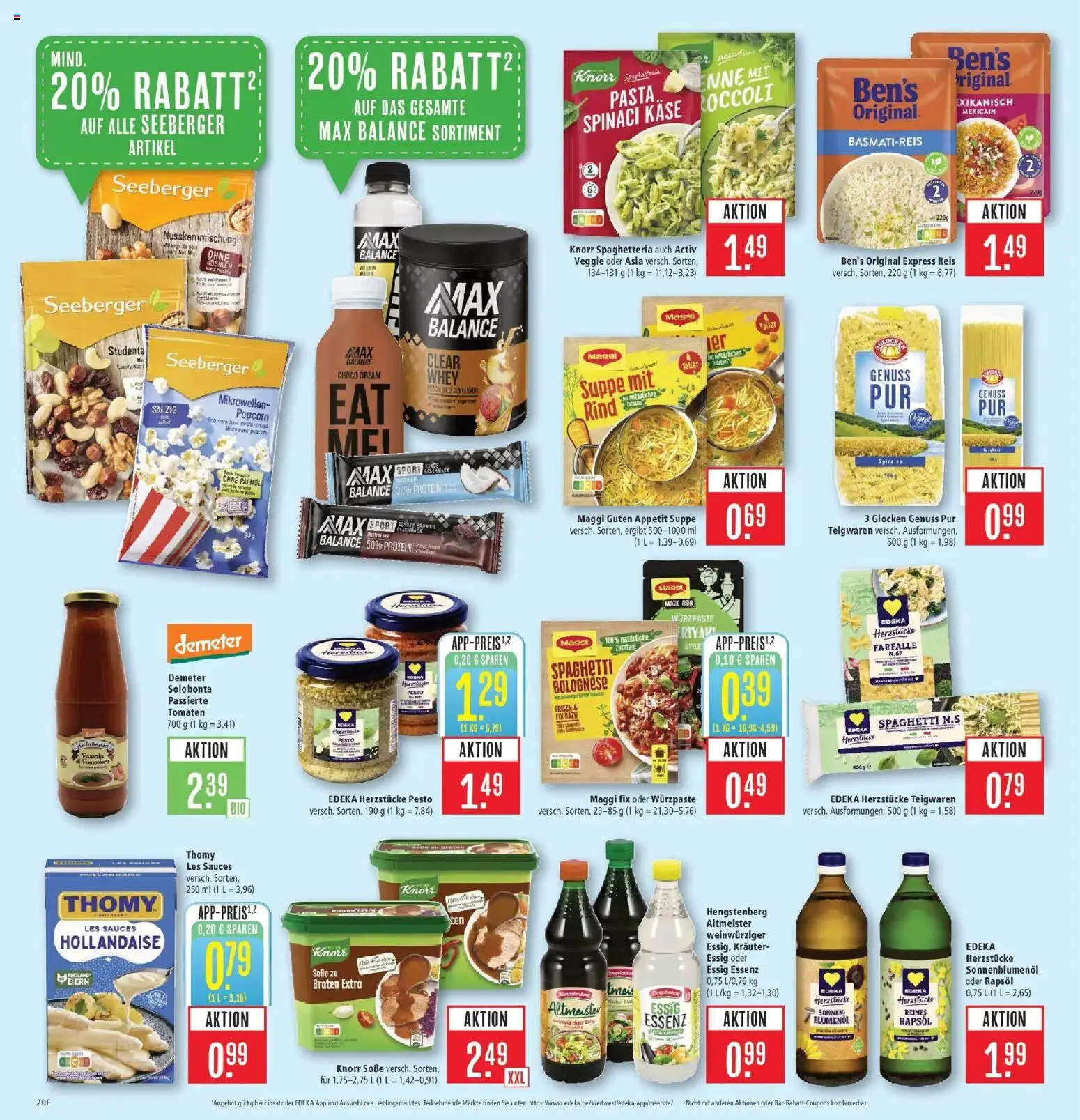 Marktkauf Prospekt Weil Am Rhein	 – gültig ab 27.04.2026 | Seite: 24 | Produkte: Rapsöl, Soße, Maggi fix, Pasta