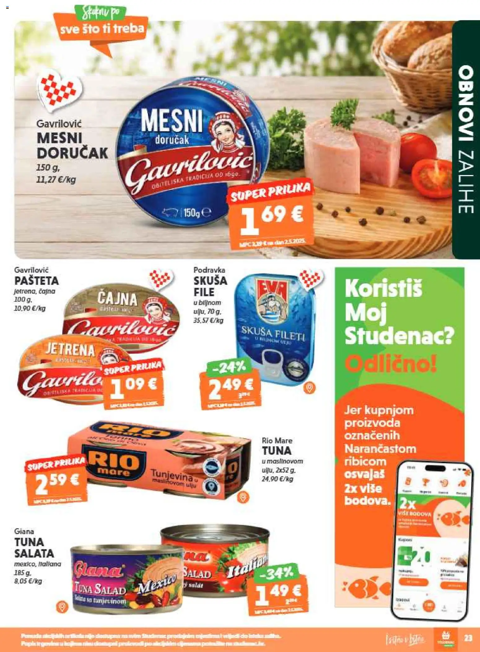Studenac katalog | vrijedi od 16.09.2026 | Stranica: 23