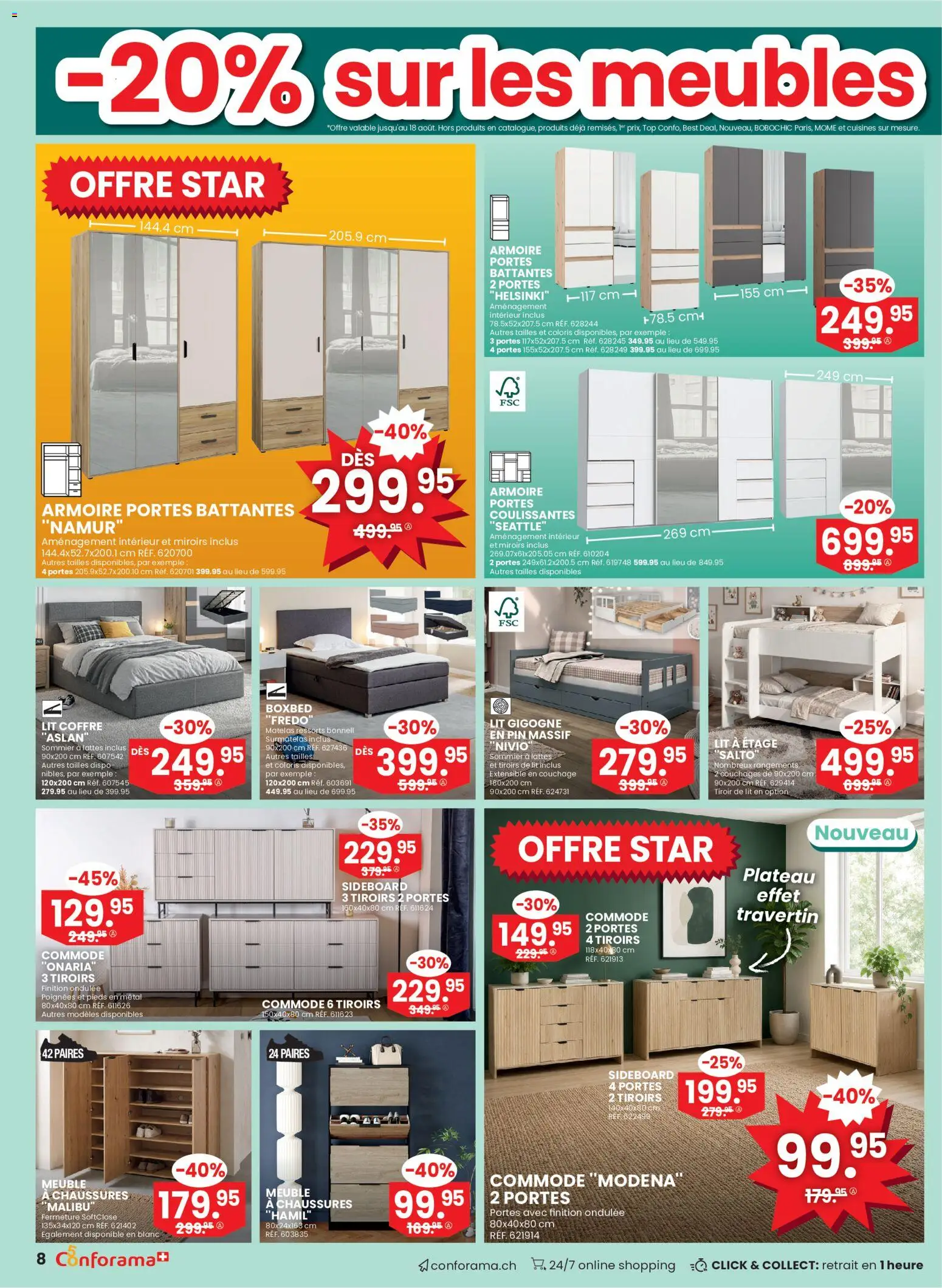 Conforama aktionen FR – gültig ab 05.08.2026 | Seite: 8
