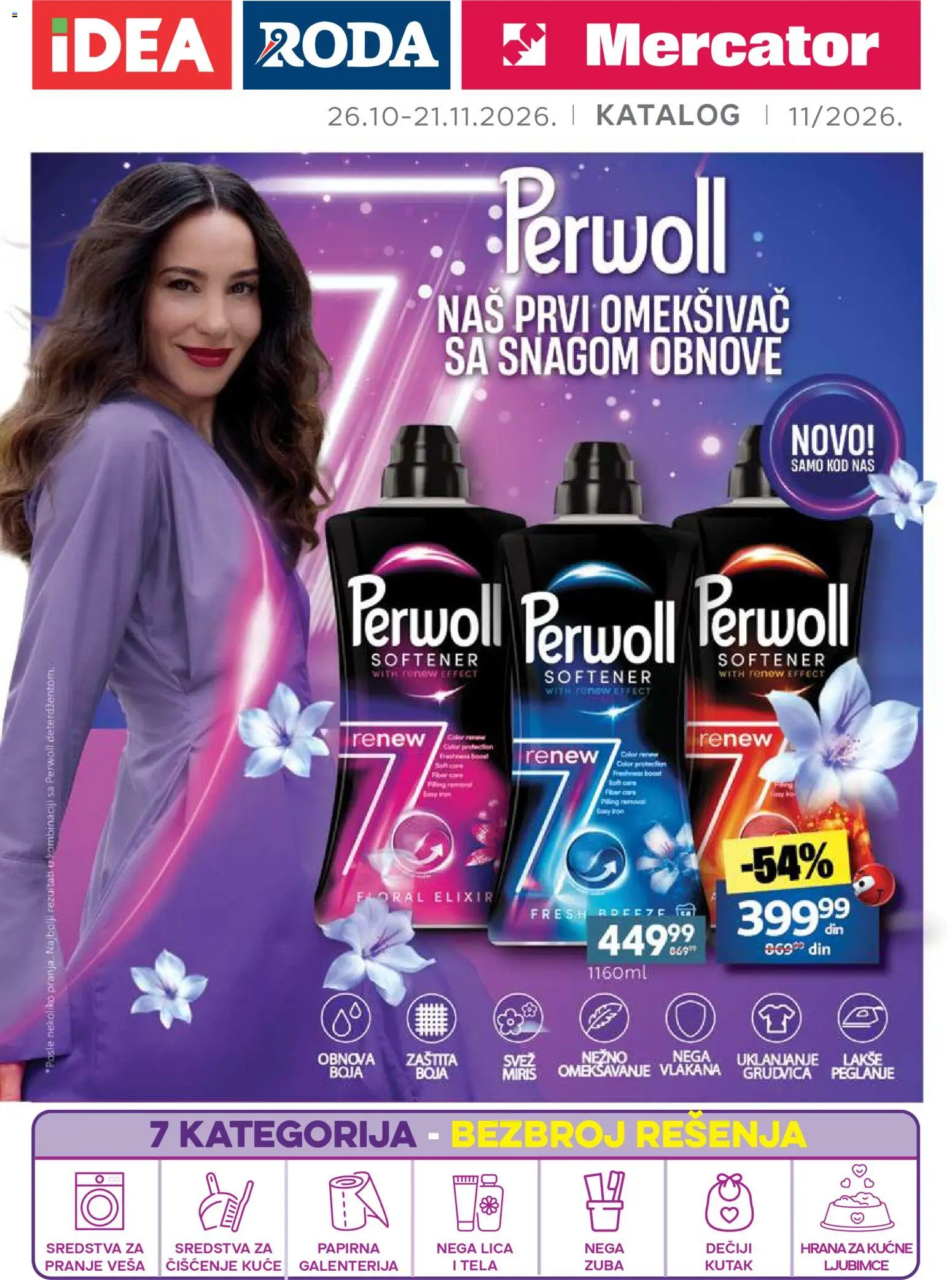 Roda katalog - važi od 26.10.2026 | Strana: 1 | Proizvode: Omekšivač, Miris, Perwoll