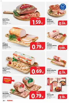 Dimljeni hamburger, polutrajni proizvod - Pregled kataloga iz trgovine Plodine, vrijedi od 08.07.2026 | Stranica: 26