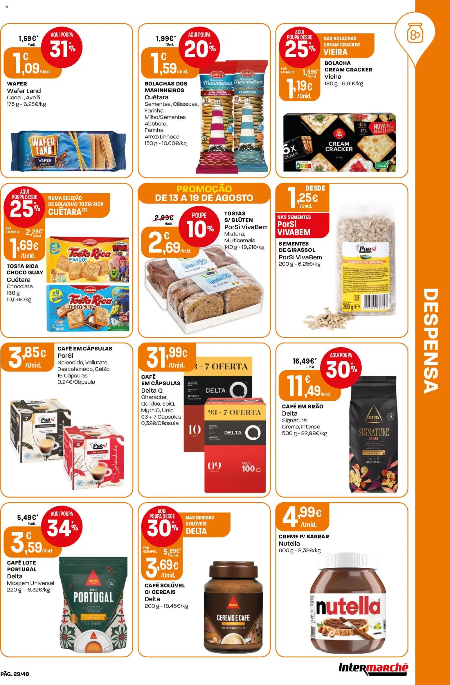 Intermarché folheto │ válido de 13/08/2026 | Página: 29