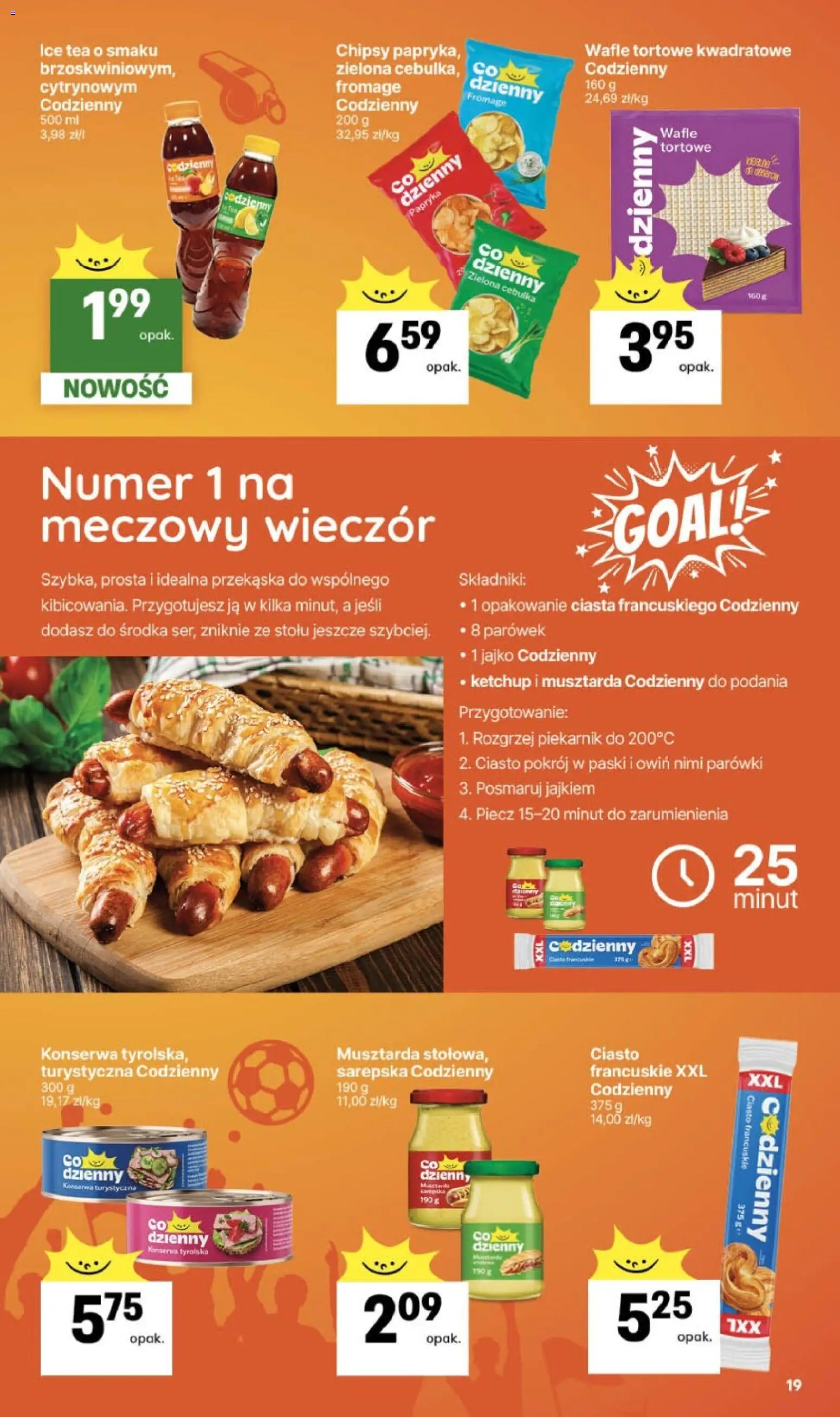 Delikatesy Centrum gazetka od 11.06.2026 | Strona: 19 | Produkty: Chipsy, Ketchup, Papryka, Musztarda